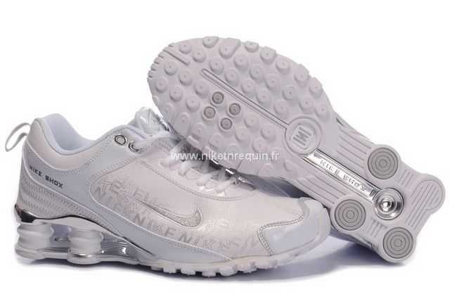 Nike Shox 93 Chaussures Blanches Cher